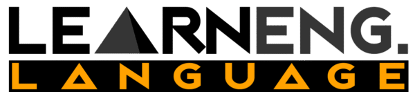 LearnEng Language Grey Logo